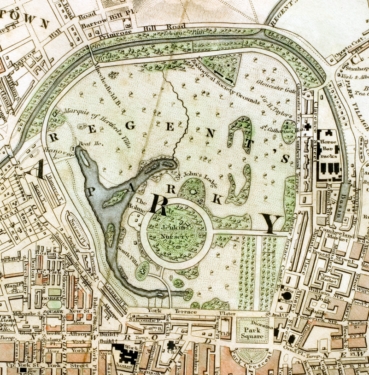 Schmollingers kort 1833